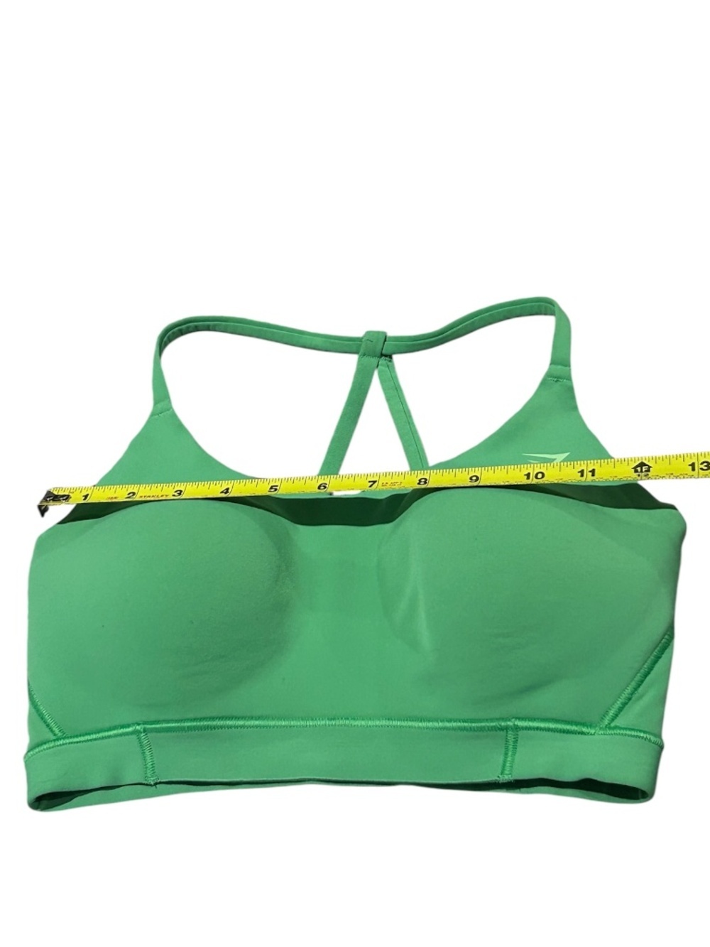 Gymshark Studio Sports Bra Size Small In Apple Green Sleeveless Strappy Back - Picture 7 of 10